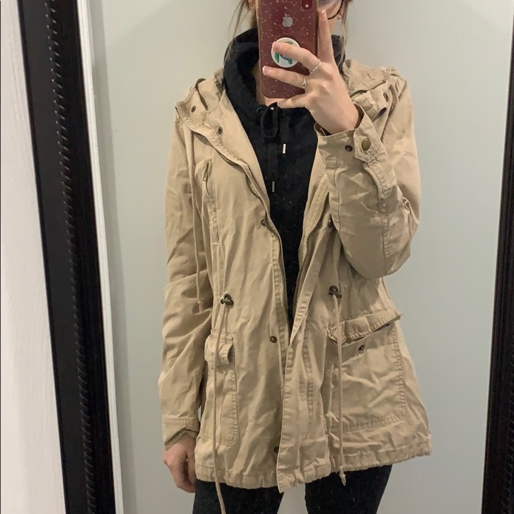 Tan utility jacket 🧥